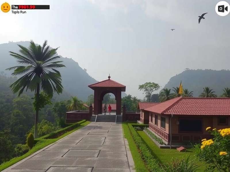 Temple Run in Real Life - असली मंदिर दौड़ का दृश्य