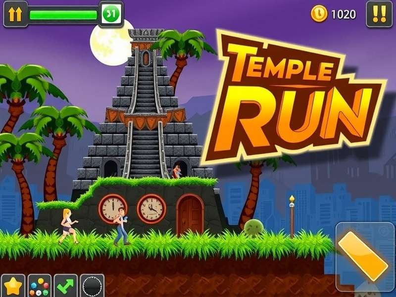Temple Run Gameplay Screenshot