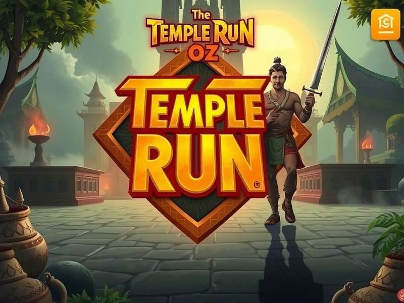 Temple Run Oz गेम इंटरफेस
