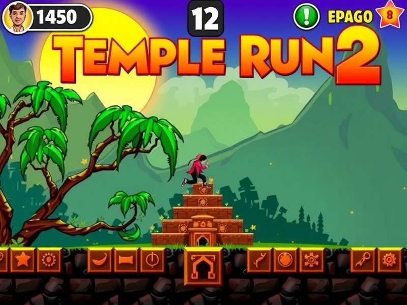Temple Run 2 Unblocked गेमप्ले स्क्रीनशॉट