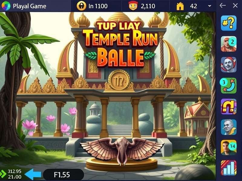 टेम्पल रन गेमप्ले स्क्रीनशॉट