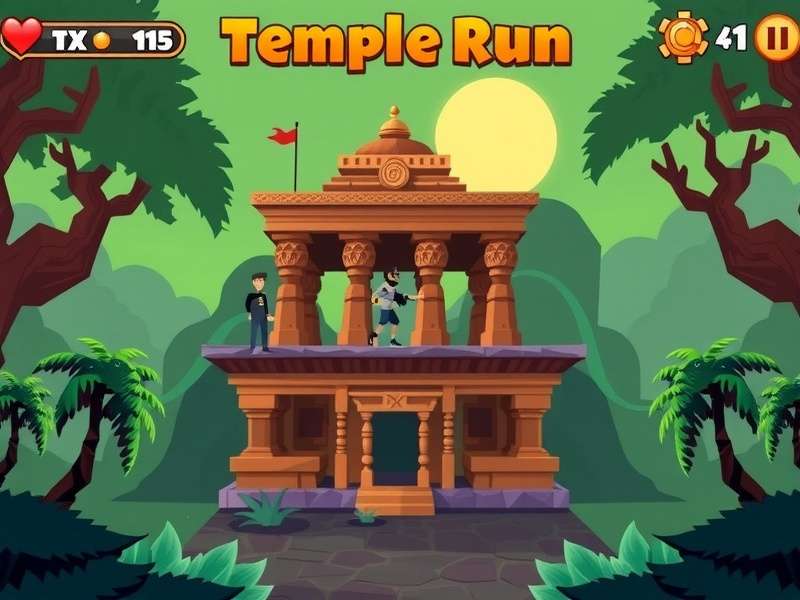 Temple Run PC Gameplay Screenshot