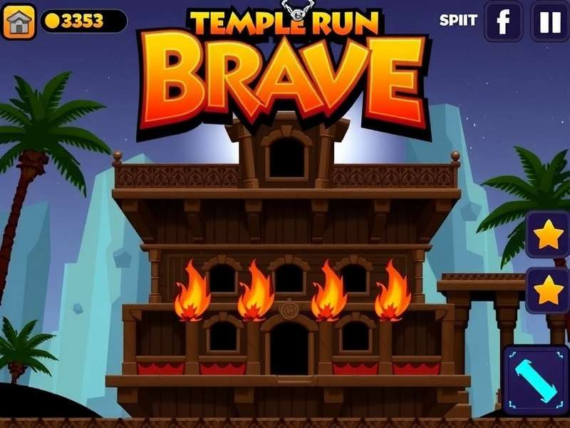 Temple Run Brave iGameplay1337 गेमप्ले स्क्रीनशॉट