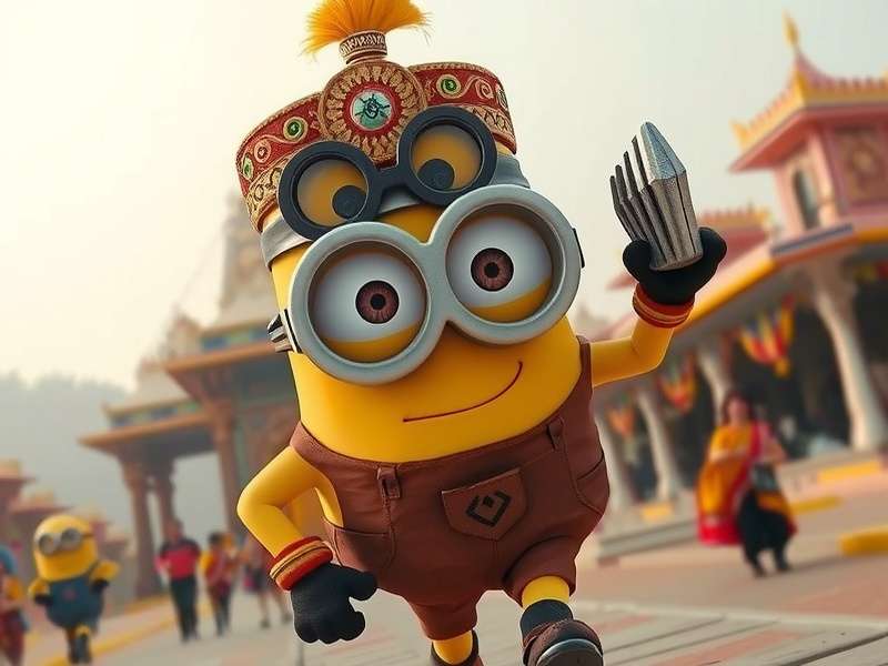 Temple Run Minion Costume