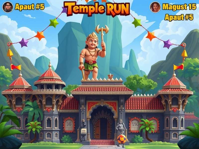 Temple Run 1 Unblocked गेमप्ले