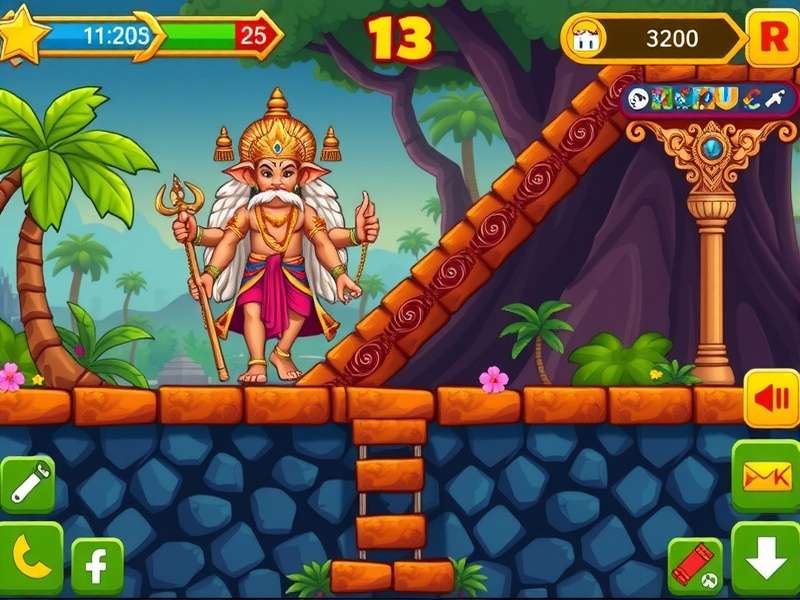 Temple Run Online Poki Games स्क्रीनशॉट