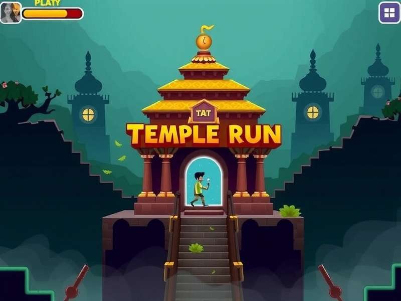 Temple Run Game on Windows 11 PC