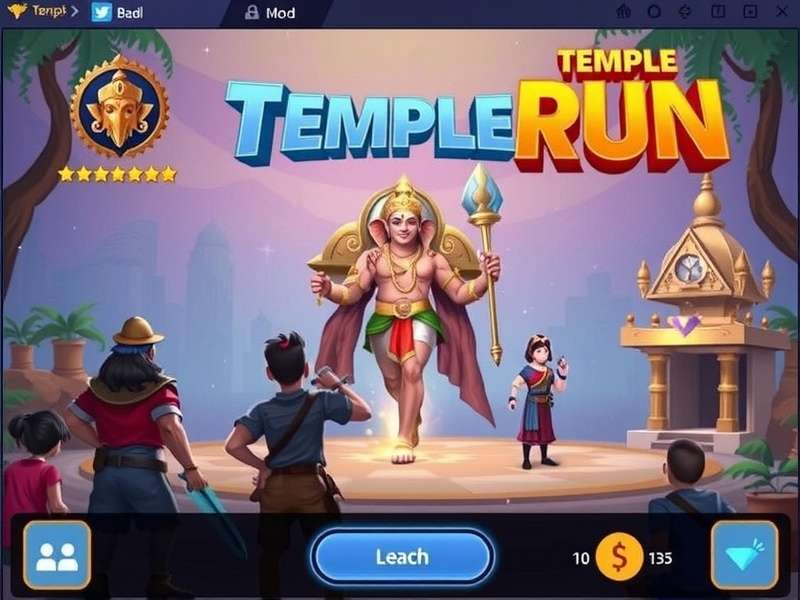 Temple Run Mod APK Unlimited Diamond Screenshot