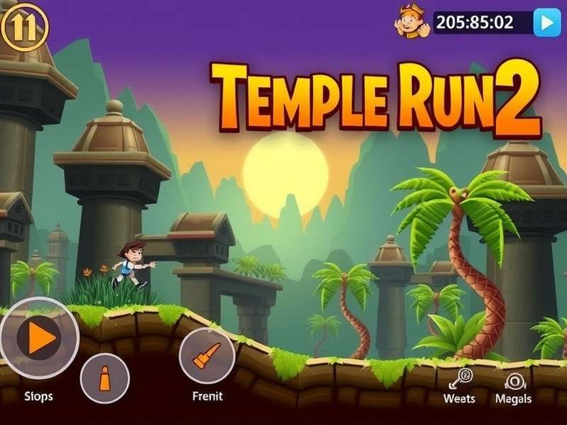 Temple Run 2 Gameplay Screenshot