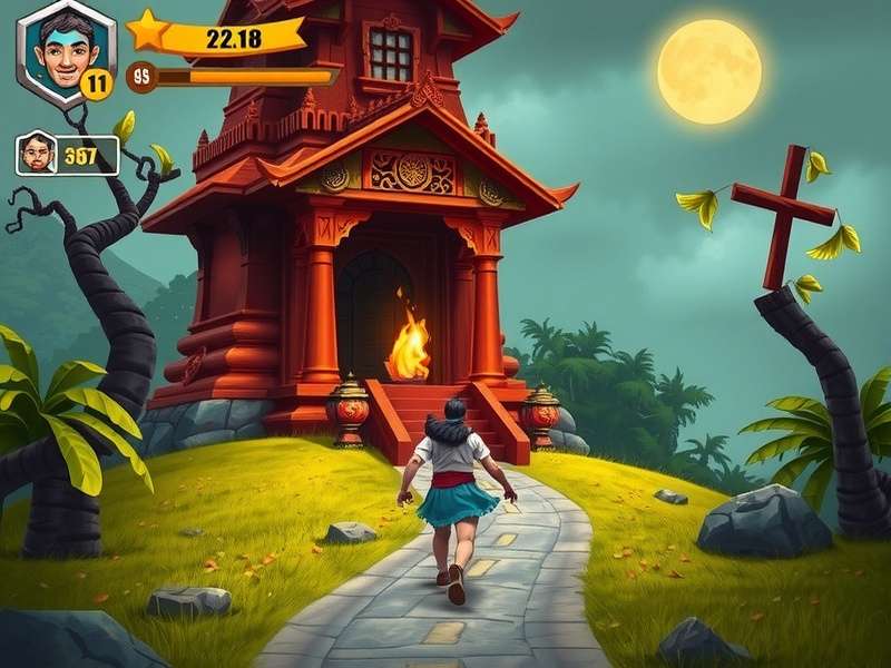 Temple Run 5 गेमप्ले स्क्रीनशॉट