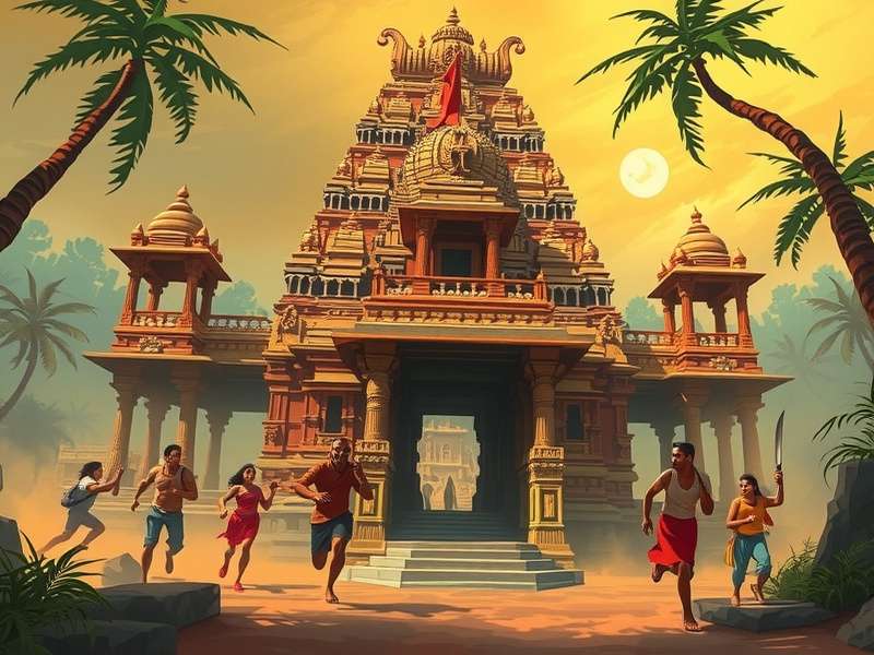 Temple Run Beast गेमप्ले स्क्रीनशॉट