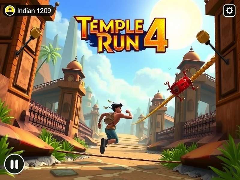 Temple Run 4 गेमप्ले स्क्रीनशॉट
