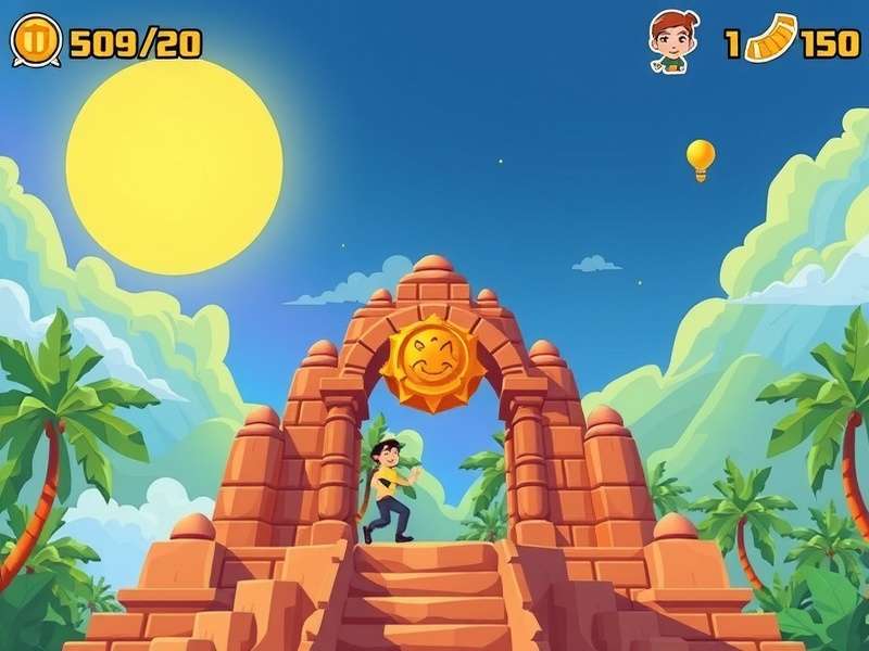 Temple Run 2 Sky Summit Level Gameplay