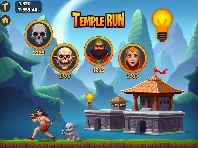 Temple Run Gameplay Screenshot