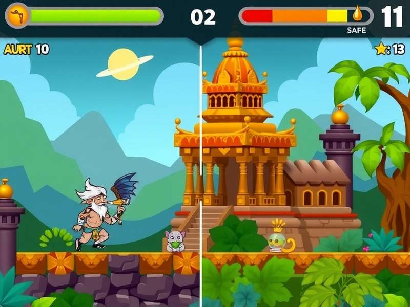 Temple Run Plant Characters Comparison