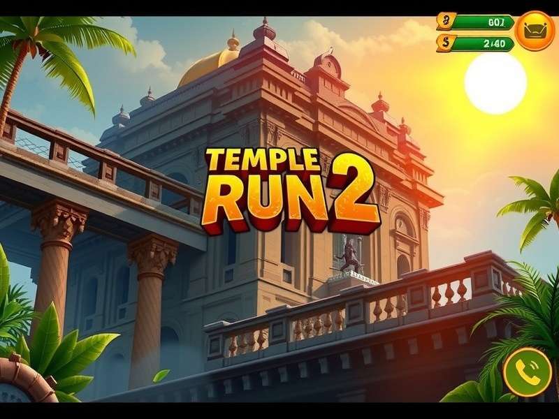Temple Run 2 Uptodown डाउनलोड इंटरफेस