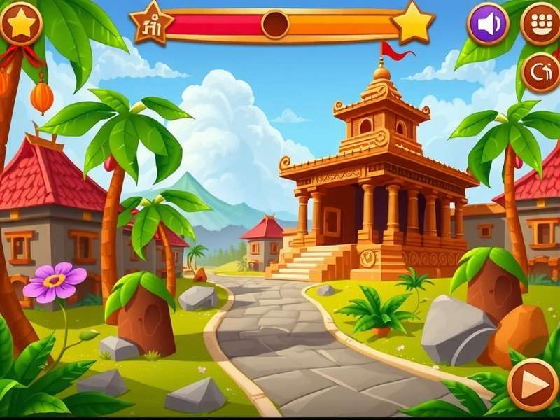 Temple Run 2 Poki गेमप्ले स्क्रीनशॉट