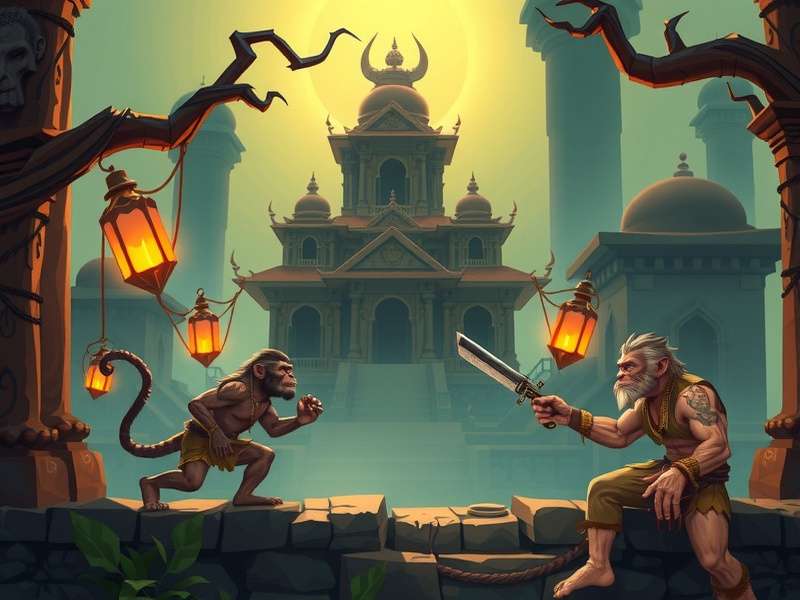 Temple Run 2 Evil Demon Monkeys Gameplay