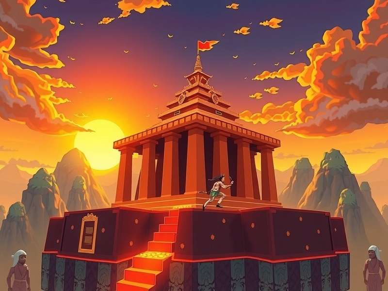 Temple Run 2 Sky Summit गेमप्ले