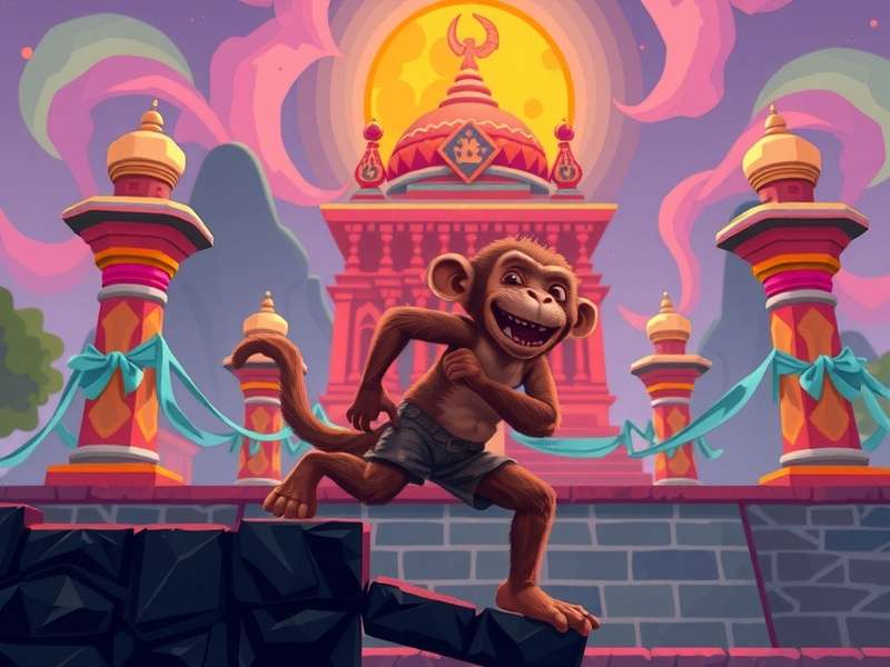 Temple Run Monkey Character PNG High Quality