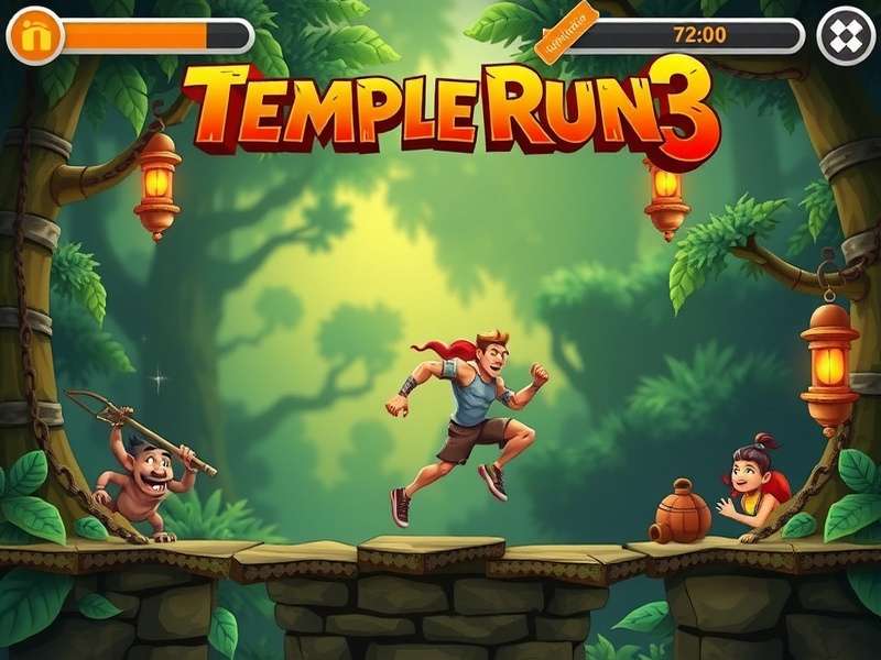 Temple Run 3 गेमप्ले स्क्रीनशॉट