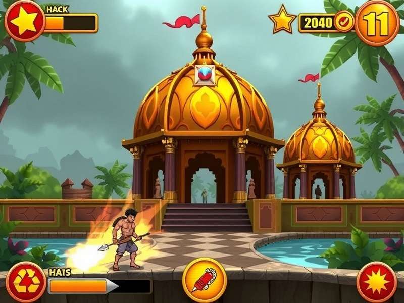 Temple Run 1 Gameplay Screenshot