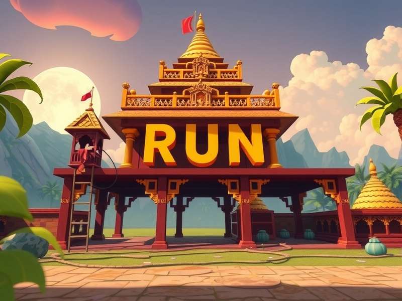 Temple Run गेमप्ले स्क्रीनशॉट