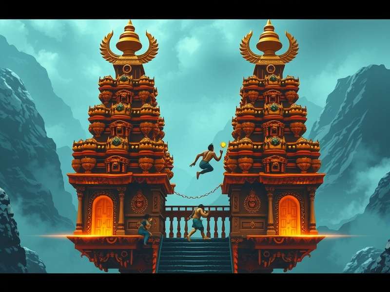 Temple Run 3D Murugan Padal गेमप्ले