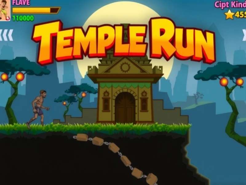 Temple Run 1 Game Screenshot