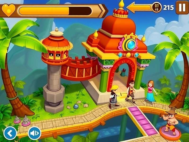 Temple Run 3D Gameplay Screenshot