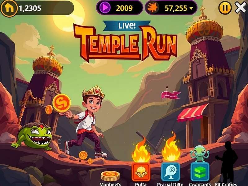 Temple Run Monster Gameplay Screenshot