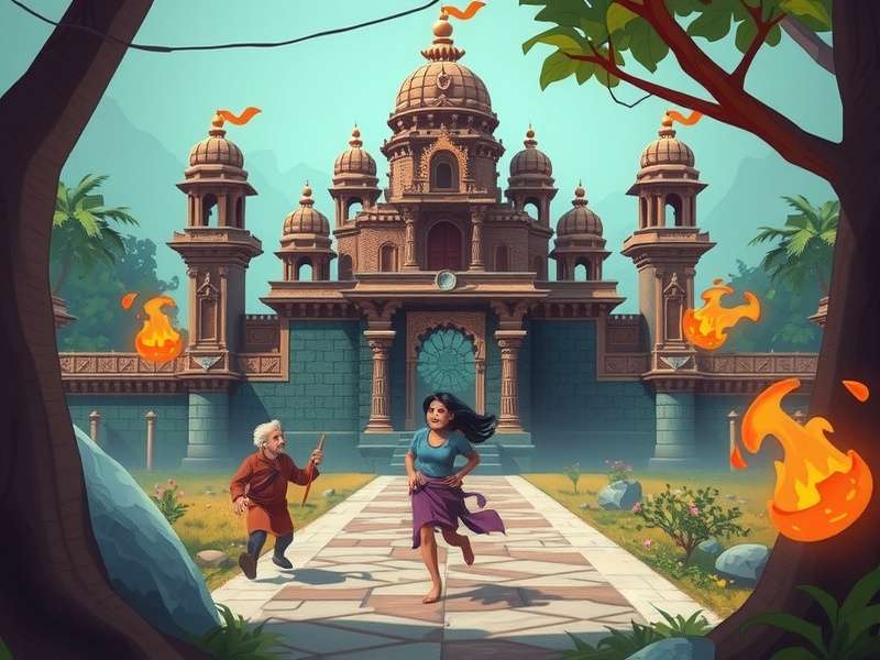 Monster School Temple Run Granny गेमप्ले