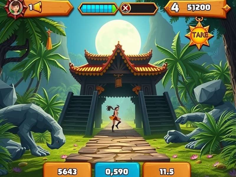 Temple Run 2 Gameplay Screenshot