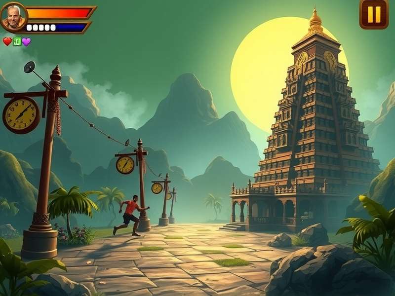 PC पर Temple Run गेमप्ले