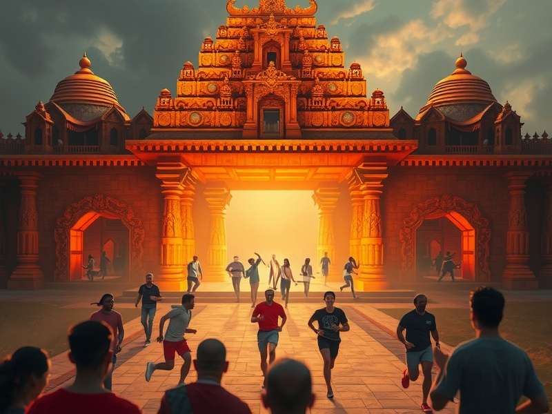 Temple Run Game Screenshot