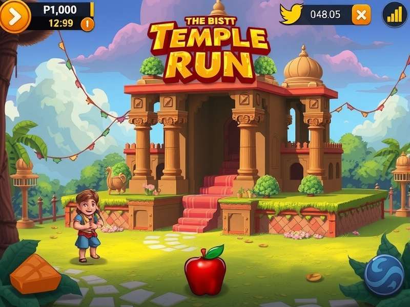 Temple Run Game Screenshot