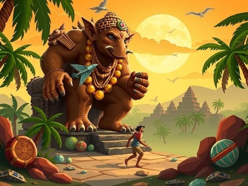 Temple Run 2 Monster Gameplay