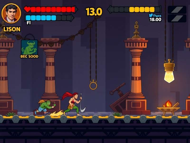 Temple Run Brave Speedrunners gameplay screenshot