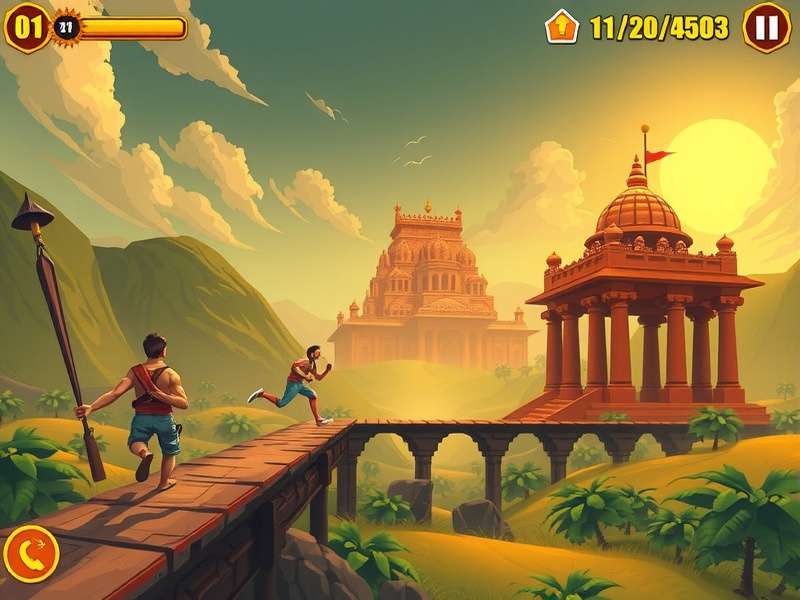 Temple Run Game Screenshot