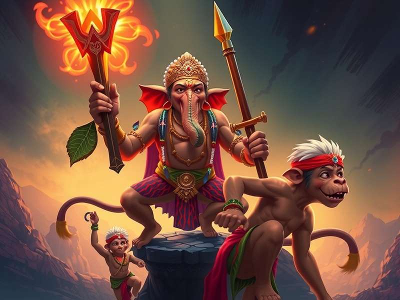 Temple Run Monkeys Gameplay Screenshot