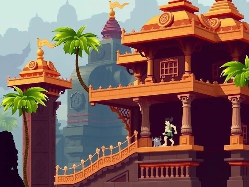 Temple Run 1 Gameplay Screenshot