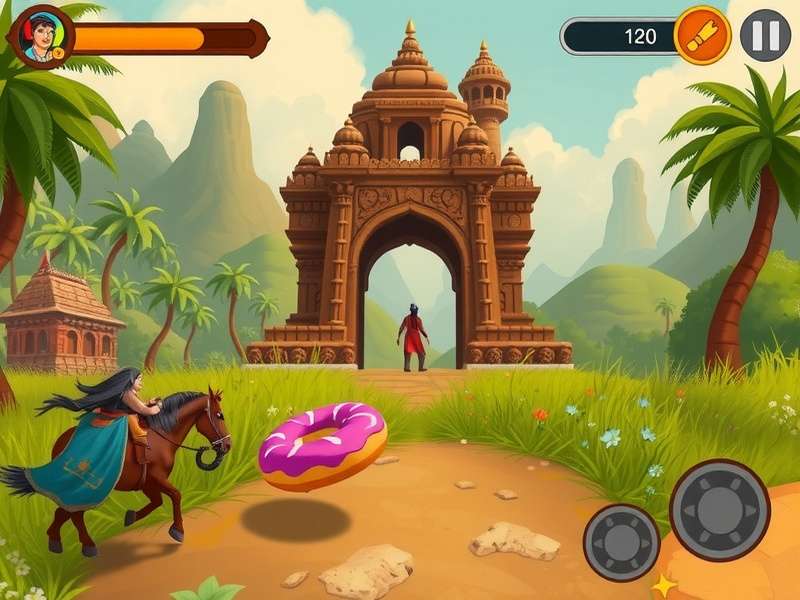 Temple Run Brave Fails Donut गेमप्ले