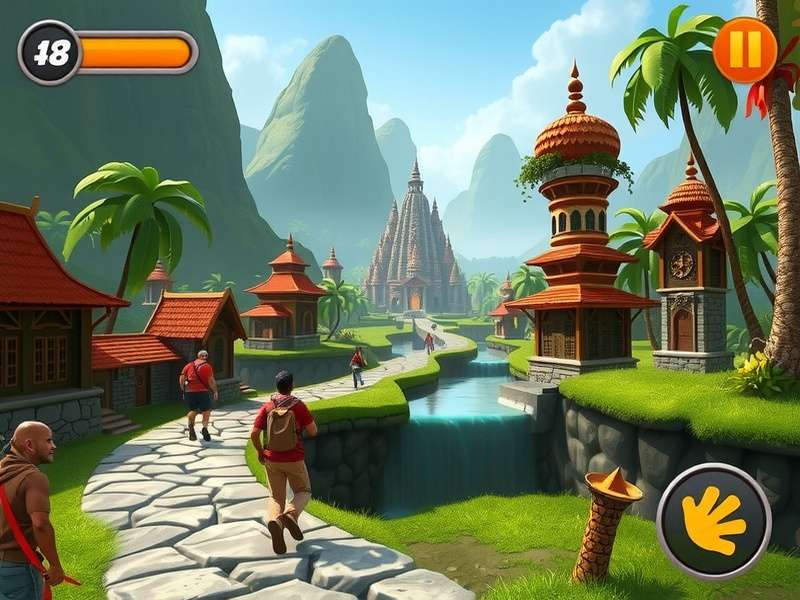 Temple Run 2011 Gameplay Screenshot