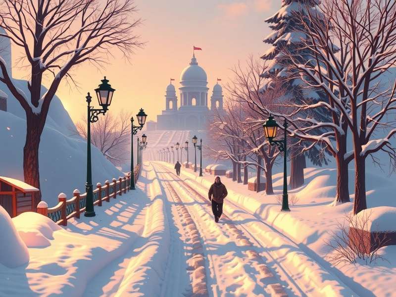 Temple Run Snow Poki Gameplay Screenshot
