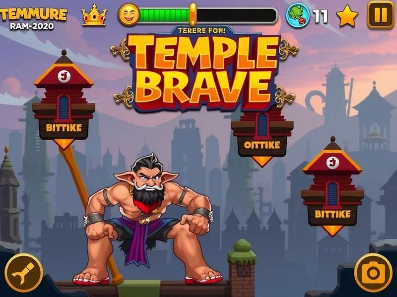 Temple Run Brave Online गेमप्ले