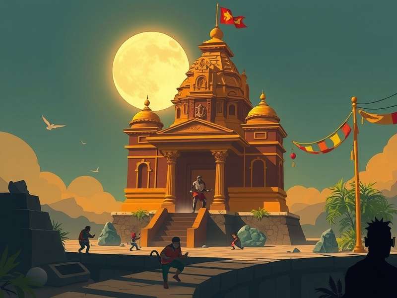 Temple Run Monkeys Gameplay Screenshot