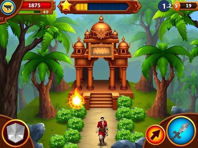 Temple Run Gameplay Screenshot