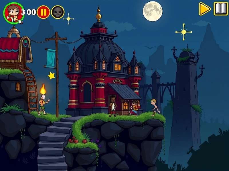 Temple Run 2 Spooky Summit gameplay screenshot