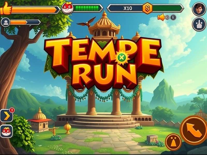 Temple Run Game Play on Poki