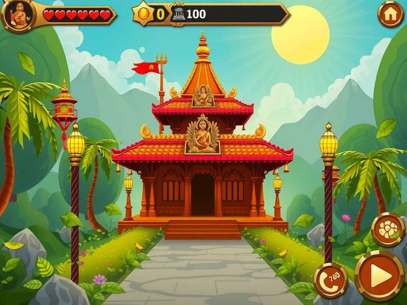 Temple Run Game Online Poki Mien Screenshot